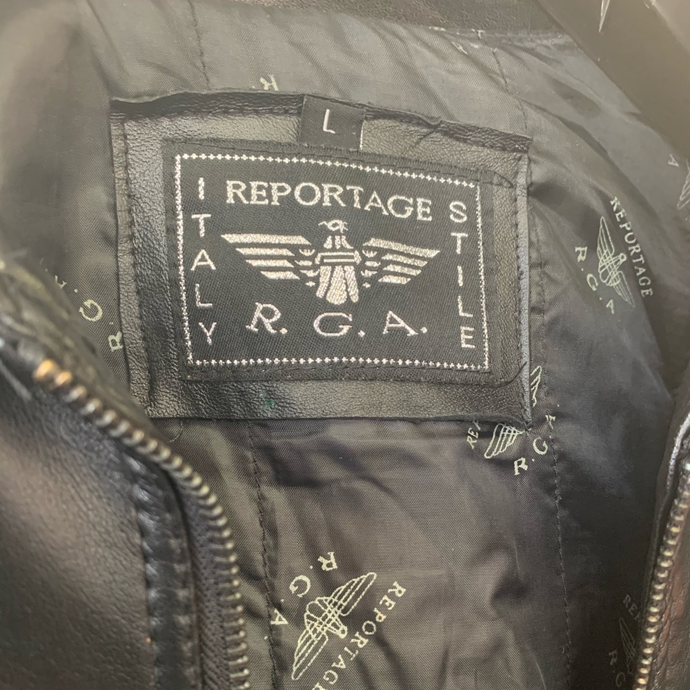 Black Leather Jacket - Picture 2 of 4